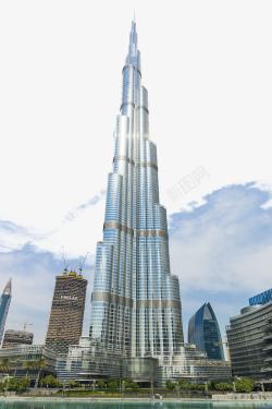 宏伟建筑背景宏伟的迪拜建筑高清图片