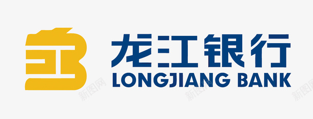 小鹿LOGO龙江银行LOGO矢量图图标图标