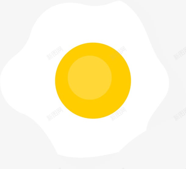 白色荷包蛋png免抠素材_88icon https://88icon.com 一个鸡蛋 孵出鸡蛋 新鲜鸡蛋 白色 禽类蛋类 鸡蛋