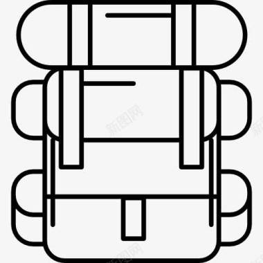 R标登山背标图标图标