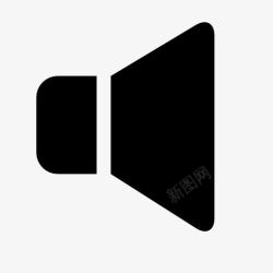 喇叭符号喇叭符号图标高清图片