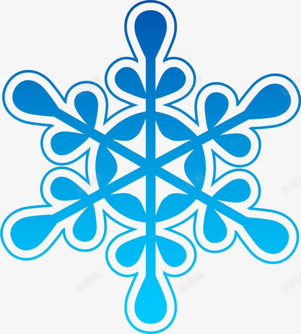 蓝色冬日闪耀雪花片png免抠素材_88icon https://88icon.com Christmas Merry 冬日雪花 圣诞快乐 圣诞节 落雪 装饰图案 飞雪