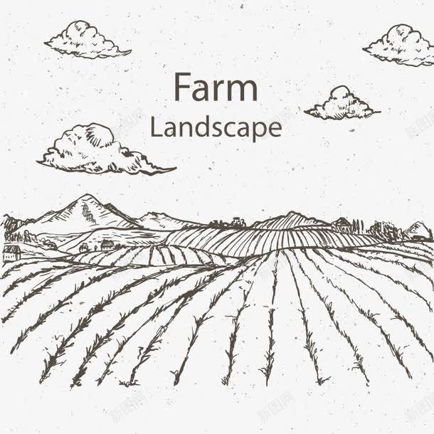 平原稻田png免抠素材_88icon https://88icon.com 云朵 高清