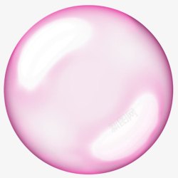 紫色气泡圆球素材