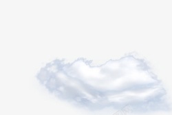 白色流云云朵高清图片
