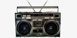 复古旧时代收音机素材