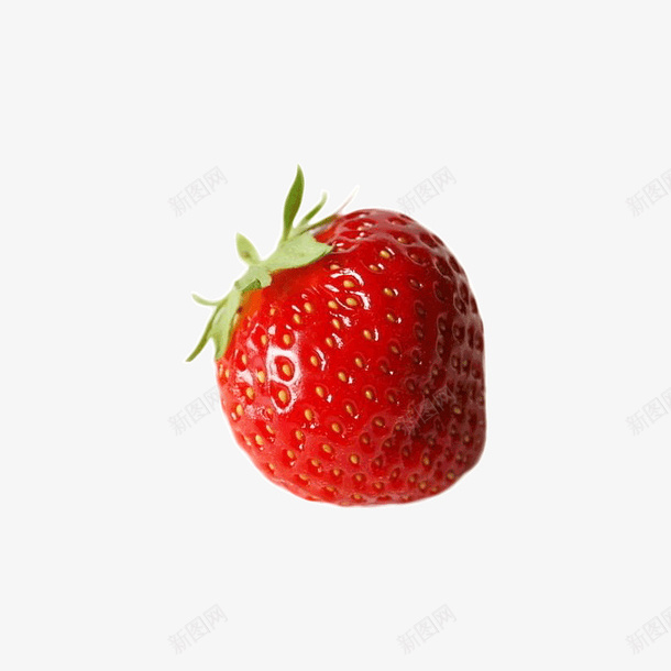 红色草莓元png免抠素材_88icon https://88icon.com 一个草莓 单独草莓元素 吃的食物 水果 红色 草莓