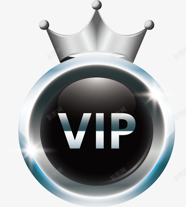 银色发光会员徽章矢量图eps免抠素材_88icon https://88icon.com VIP VIP徽章 会员 会员徽章 矢量png 银色徽章 矢量图