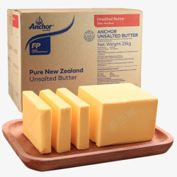 黄油面包包装一箱黄油实物图案高清图片
