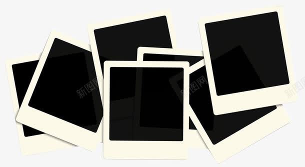 拍立得相片纸png免抠素材_88icon https://88icon.com 拍立得 相片纸 空白 边框