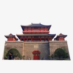 古代城门中国风建筑素材