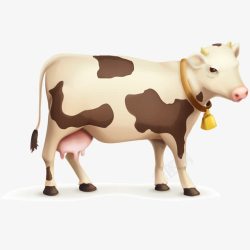 农场里的奶牛动物素材