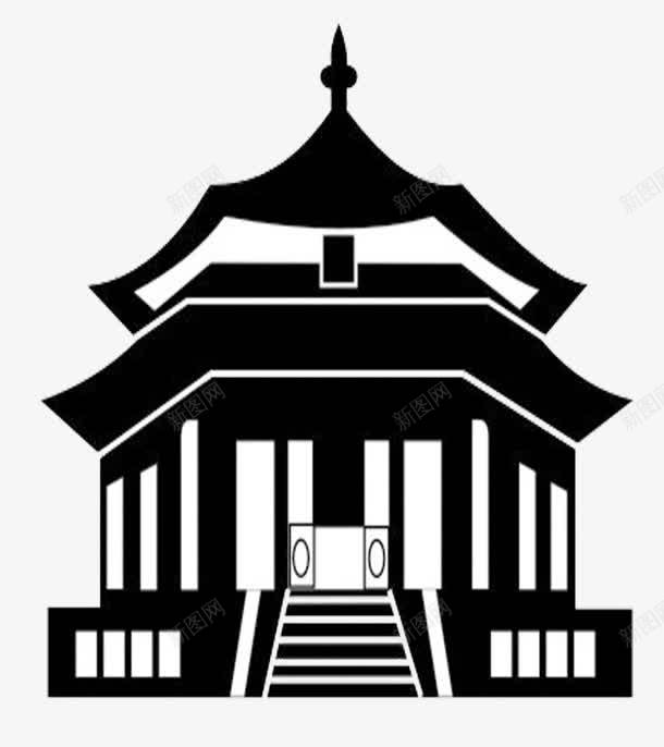 剪影午门建筑故宫手绘png免抠素材_88icon https://88icon.com 剪影 午门 卡通 建筑 故宫手绘 黑色简笔画