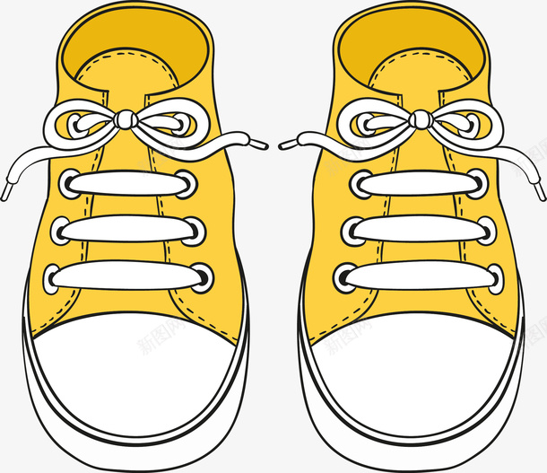 卡通黄色鞋子png免抠素材_88icon https://88icon.com 儿童鞋子 卡通鞋 可爱鞋子 女士鞋子 女鞋 男性鞋子 矢量鞋子 鞋 鞋子 鞋子AI素材 鞋子设计图