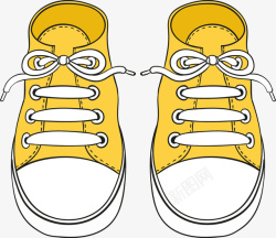 儿童鞋靴卡通黄色鞋子高清图片