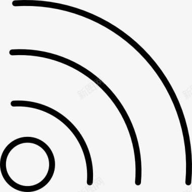 技术素材WiFi图标图标