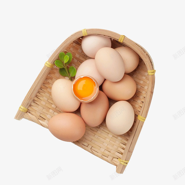 产品实物一筐鸡蛋png免抠素材_88icon https://88icon.com 土鸡蛋 木织框 编织筐 营养鸡蛋 蛋白质