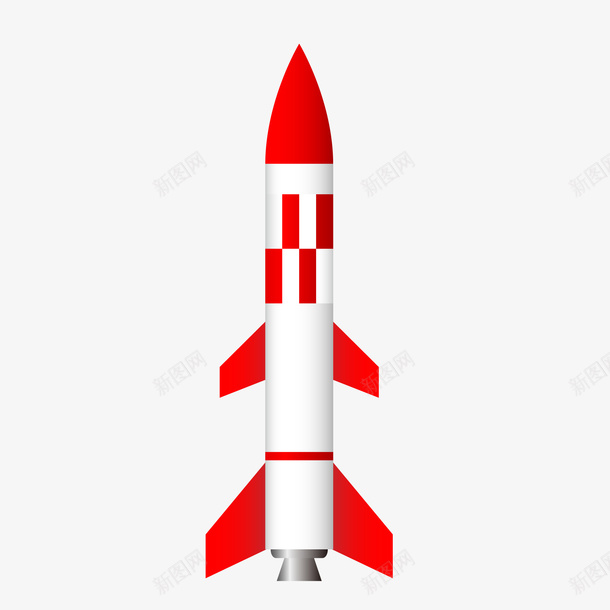 卡通红色的火箭矢量图ai免抠素材_88icon https://88icon.com 卡通 宇航员 火箭设计 红色 航天事业 矢量图