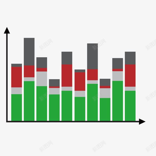 分段条形坐标图png免抠素材_88icon https://88icon.com 分段 坐标图 坐标轴 条形