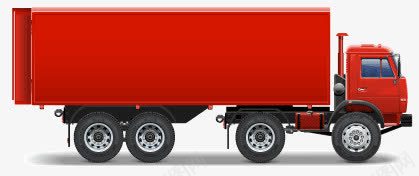 卡车png免抠素材_88icon https://88icon.com 卡车 物流 红色卡车 货物 运输 铁皮屋 集装箱