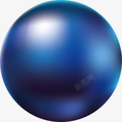 发光的球小球分割线立体球小球高清图片