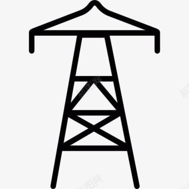基础设施能源塔图标图标