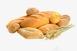 麦串好吃的全麦面包高清图片