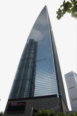 立体建筑上海世界金融浦东素材
