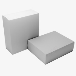 打包盒素材方形纸盒效果图高清图片