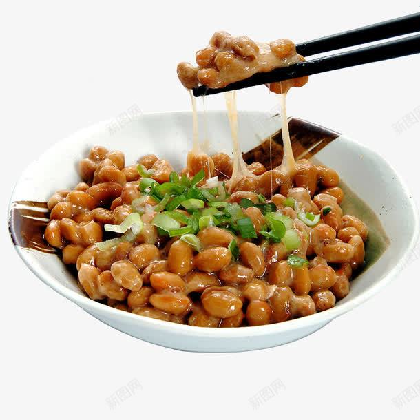 即食纳豆png免抠素材_88icon https://88icon.com 产品实物 小吃 拉丝 豆制品