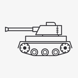 军用坦克案素材