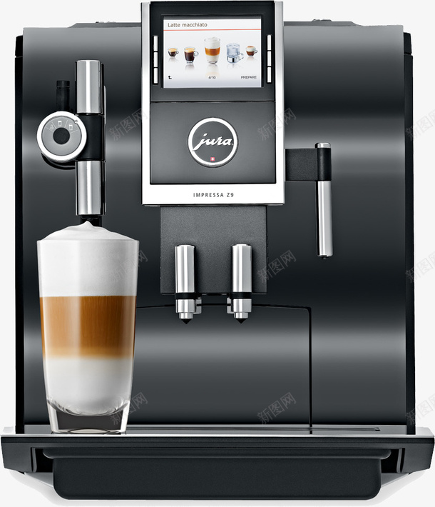 经典全自动咖啡机png免抠素材_88icon https://88icon.com 咖啡 咖啡机 奶泡咖啡机 机器 机械 电子技术 经典