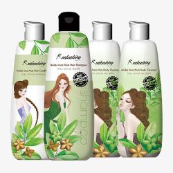 洗发系列沐浴绿色系列高清图片