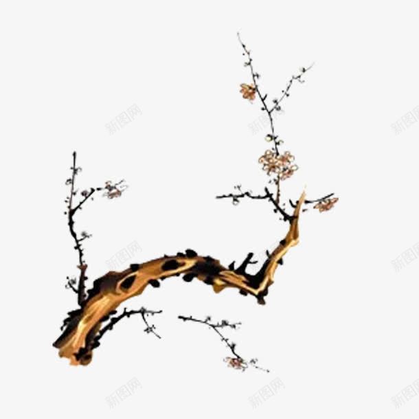 梅花萬杂墨 水墨画梅花png图片免费下载-素材wzuzakeh-88ICON