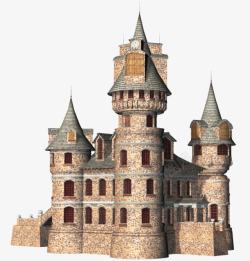 古堡建筑物素材