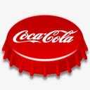 可口可乐汽水瓶盖png免抠素材_88icon https://88icon.com coca cola 可乐 可口