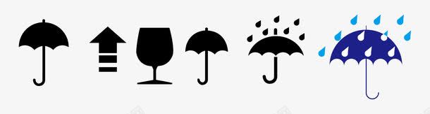 防雨防潮标志png免抠素材_88icon https://88icon.com 卡通图案 注意事项 防潮标志