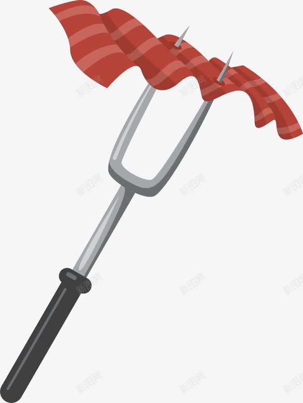 烧烤叉子烤肉png免抠素材_88icon https://88icon.com BBQ 五花肉 卡通 叉子 烤肉 烧烤材料 矢量图案 碳烤五花肉串