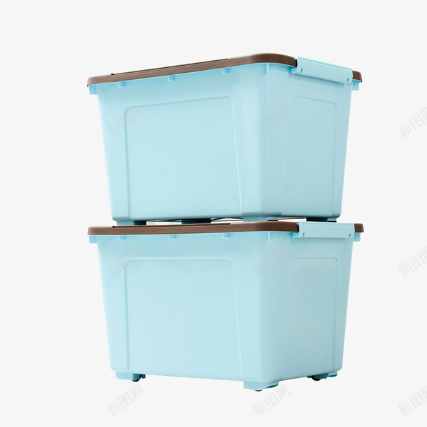 带轮子的蓝色收纳箱png免抠素材_88icon https://88icon.com 塑料 塑料收纳箱 塑胶盒子 收纳盒 收纳箱 新材料 环保材料 轮子