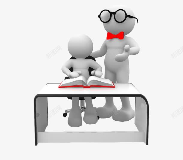 3D学习教导小人png免抠素材_88icon https://88icon.com 3D小人 3d小人 3d立体 PNG 其他 动漫动画 图片大全 学习 工作 戴眼镜 教导 教育 看书 眼睛 红色领结 讲解 设计 辅导 黑板