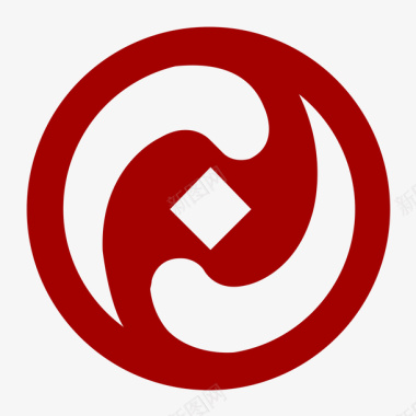 服务红色圆形东营市商业银行logo矢量图图标图标