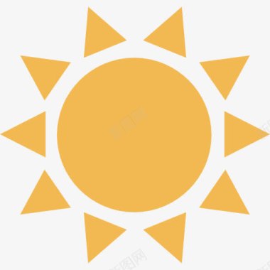 光明太阳图标图标