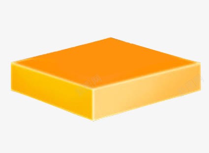 立体方块装饰透明psd免抠素材_88icon https://88icon.com 免扣素材 方块 棱角 立体 装饰 黄色