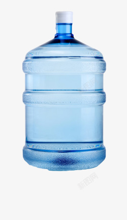透明解渴家庭装塑料瓶饮用水实物素材
