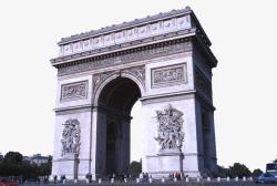 雄狮凯旋门巴黎著名建筑高清图片