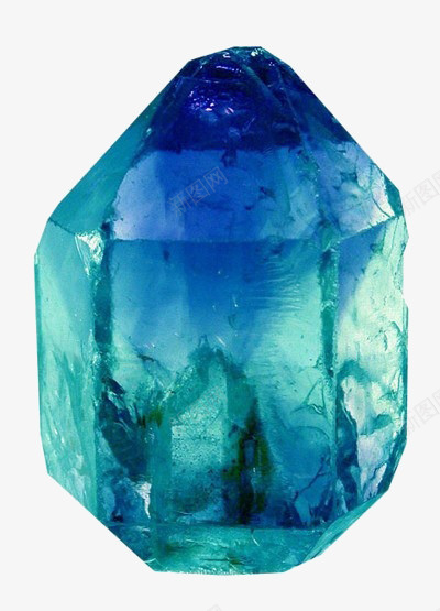 蓝色水晶png免抠素材_88icon https://88icon.com 水晶石 石头 矿物 蓝色