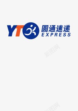 快递时效圆通logo图标图标