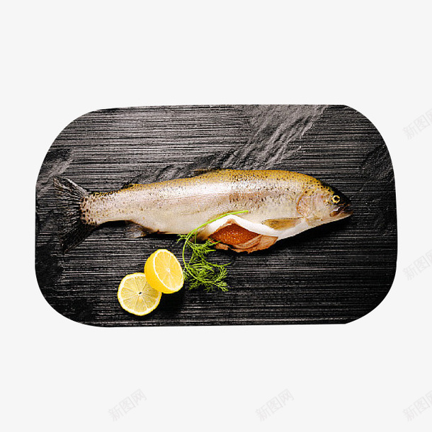 砧板上的柠檬鳟鱼psd免抠素材_88icon https://88icon.com 柠檬 水产 河鱼 生鲜 砧板上的鱼 食品 餐饮 鱼类 鳟鱼