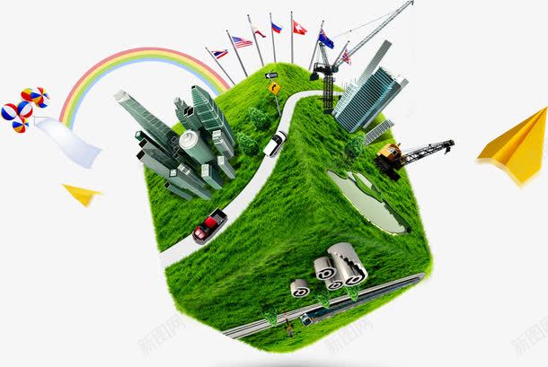 唯美精美数码科技环保方块彩虹飞png免抠素材_88icon https://88icon.com 唯美 建筑 彩虹 数码 方块 楼房 环保 科技 精美 绿色 飞机