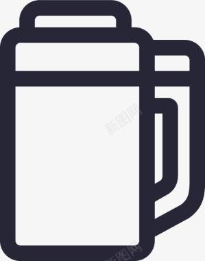原味豆浆豆浆机图标图标